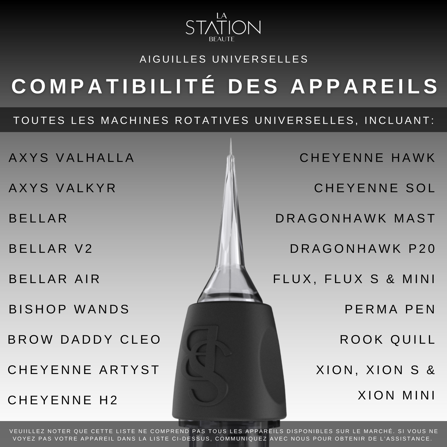 Aiguille Universelle (pqt. 10)