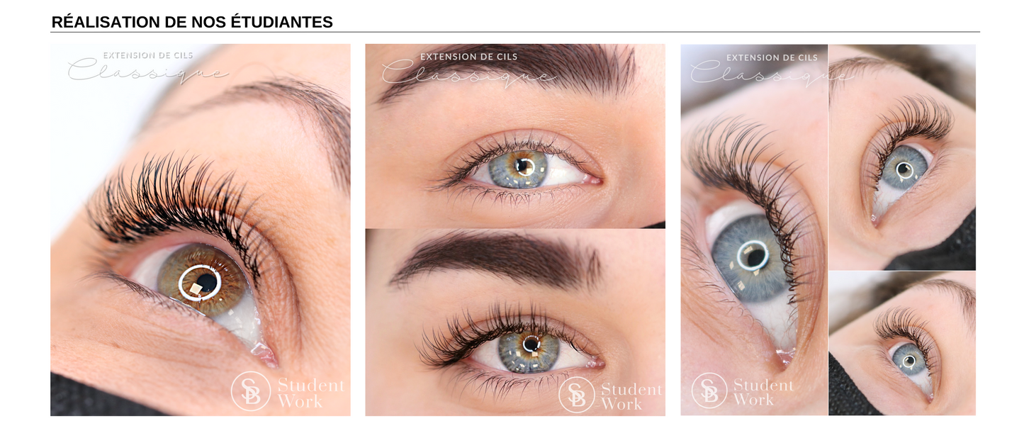 Formation Cils Classique en ligne (TROUSSE INCLUSE)