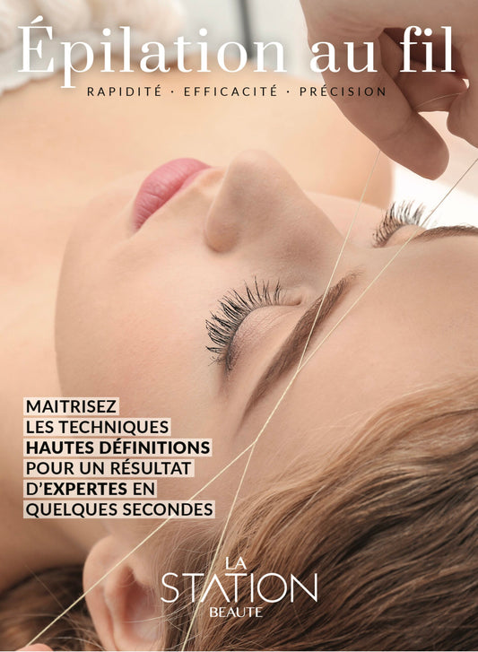 Formation Épilation au fil en Ligne (TROUSSE INCLUSE)