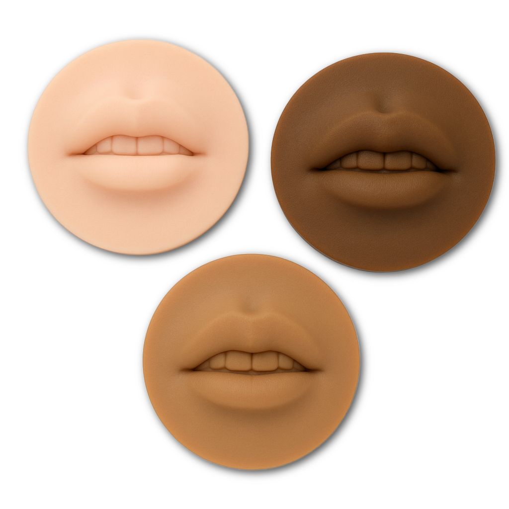 Lèvres de Pratique 3D en Latex – Maquillage Permanent