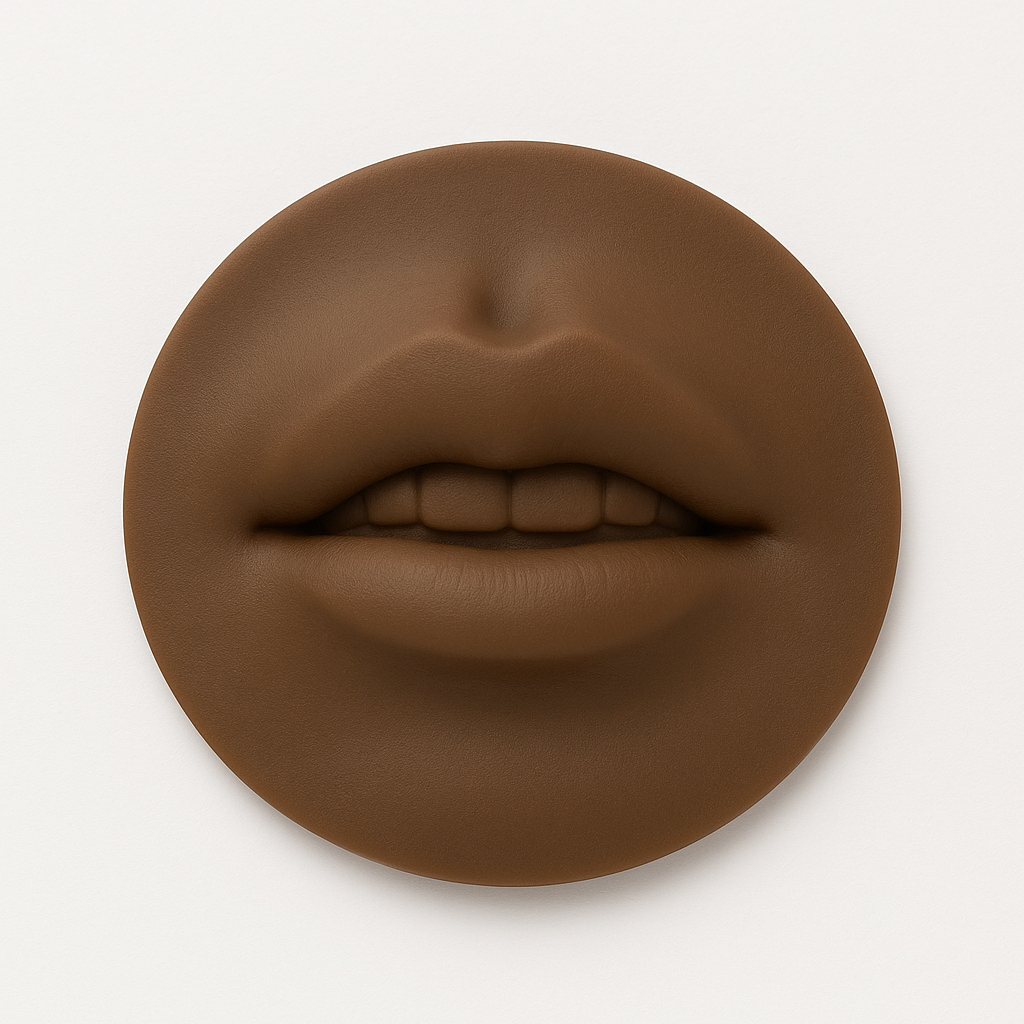 Lèvres de Pratique 3D en Latex – Maquillage Permanent