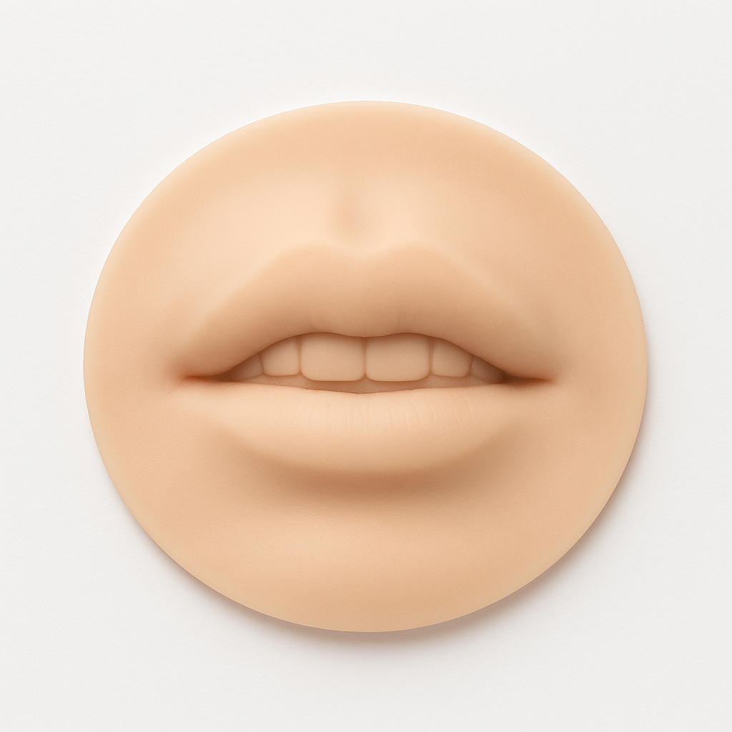 Lèvres de Pratique 3D en Latex – Maquillage Permanent